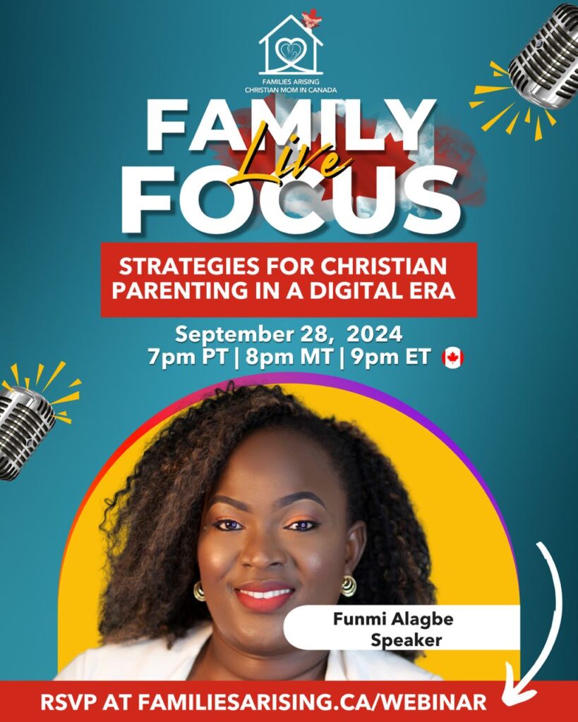 Christian Mom In Canada Webinar: PARENTING IN A DIGITAL AGE